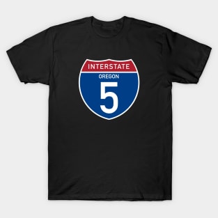 Interstate 5 - Oregon T-Shirt